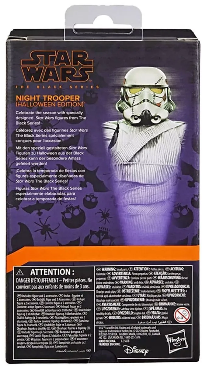 Hasbro Star Wars Black Series Night Trooper HASG2779 - Action Figuur 15cm - Multicolor