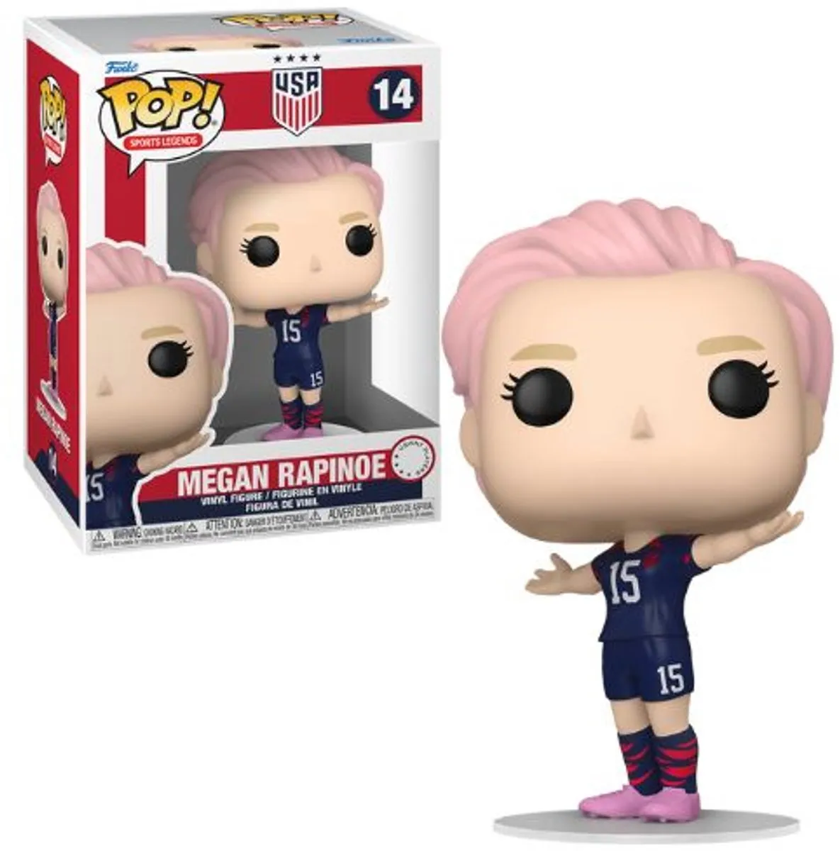 Funko Pop! Sports Legends Megan Rapinoe #14