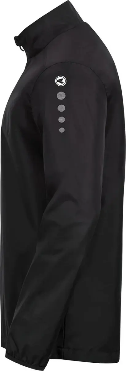 JAKO Rainzip Team Regen Sweater Junior 116 - Zwart