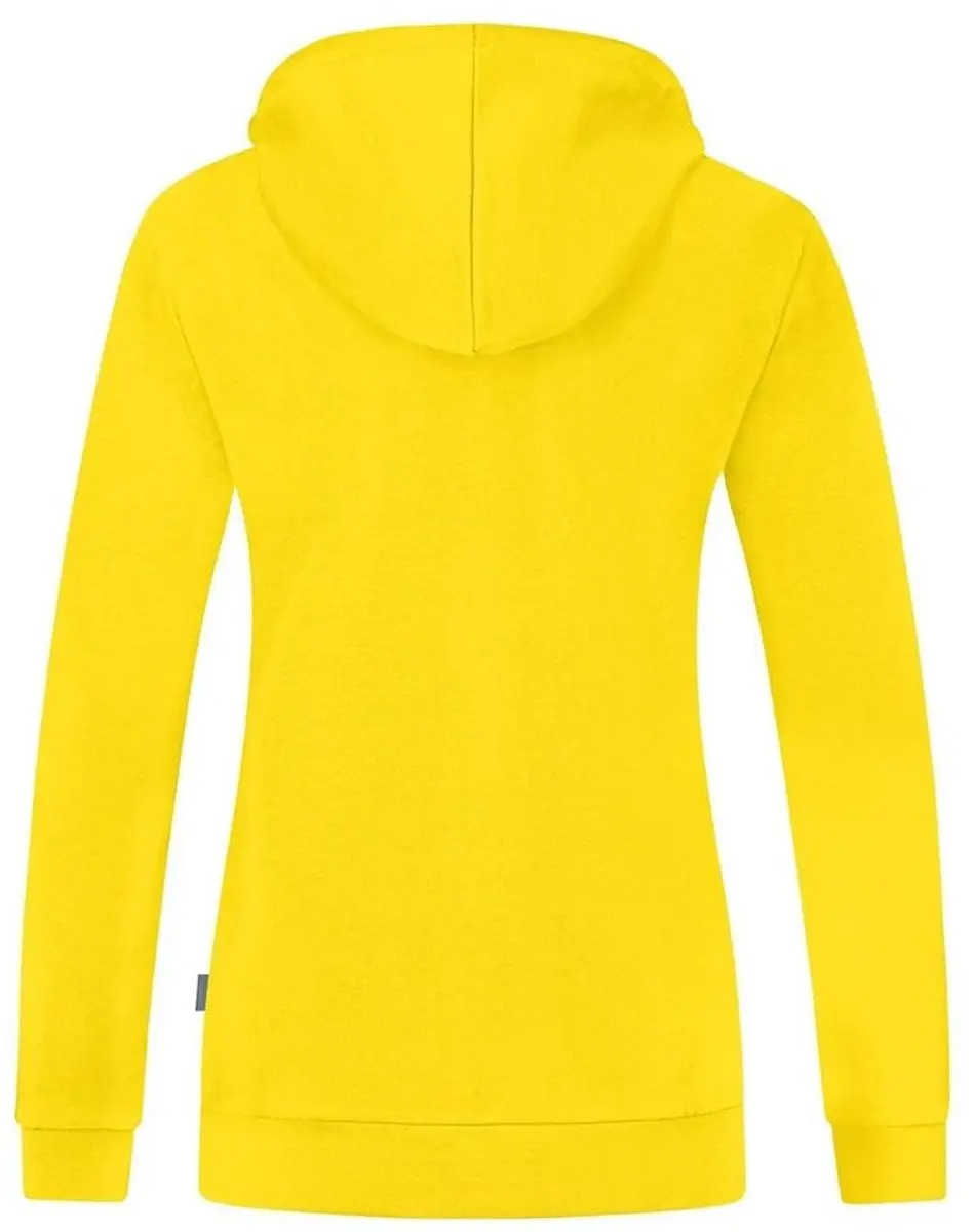 JAKO Organic Jas Met Kap Dames - Geel - Maat 38