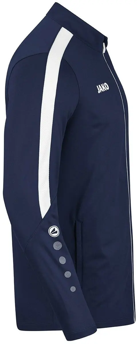JAKO Power Trainingsjack Heren XXL - Donkerblauw/Wit
