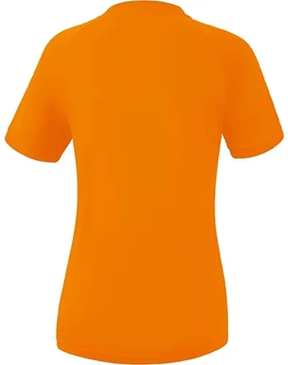 Erima Madrid Dames Shirt Korte Mouw - Oranje