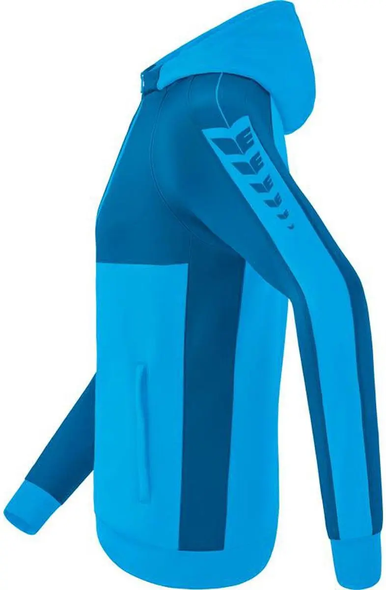 Erima Six Wings Trainingsjack Heren - S - Lichtblauw