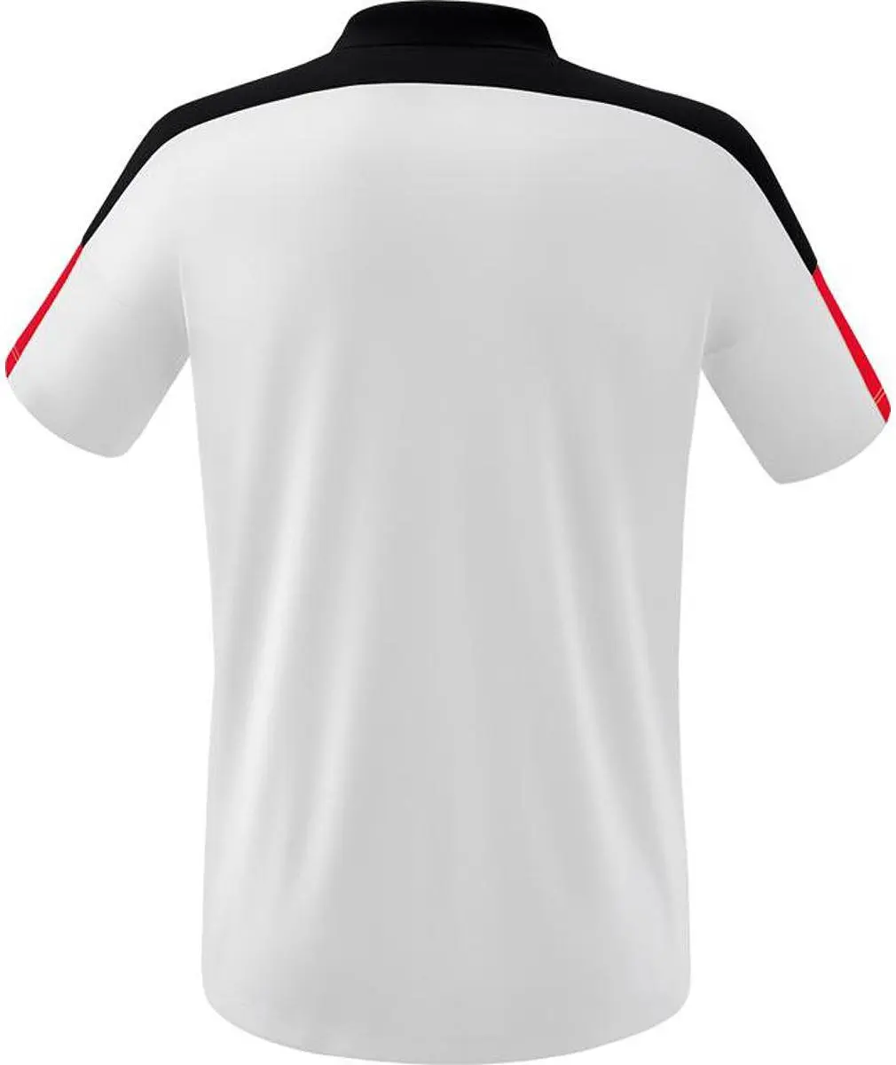 Erima Change Polo Heren - Rood/Zwart/Wit S