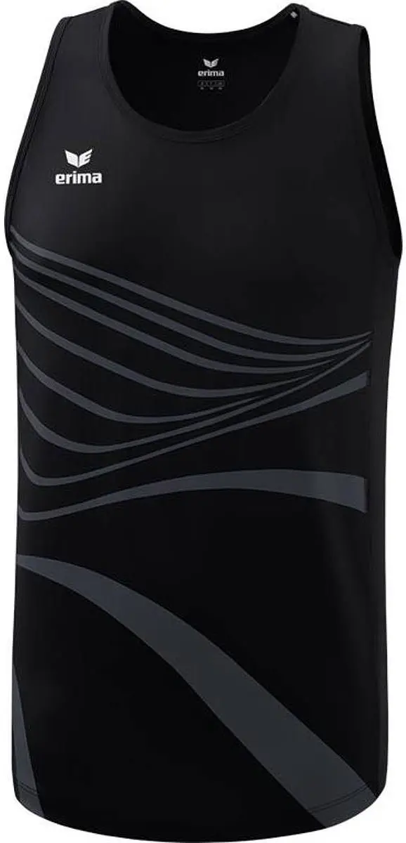 Erima Racing Hardloopsinglet Heren M - Zwart