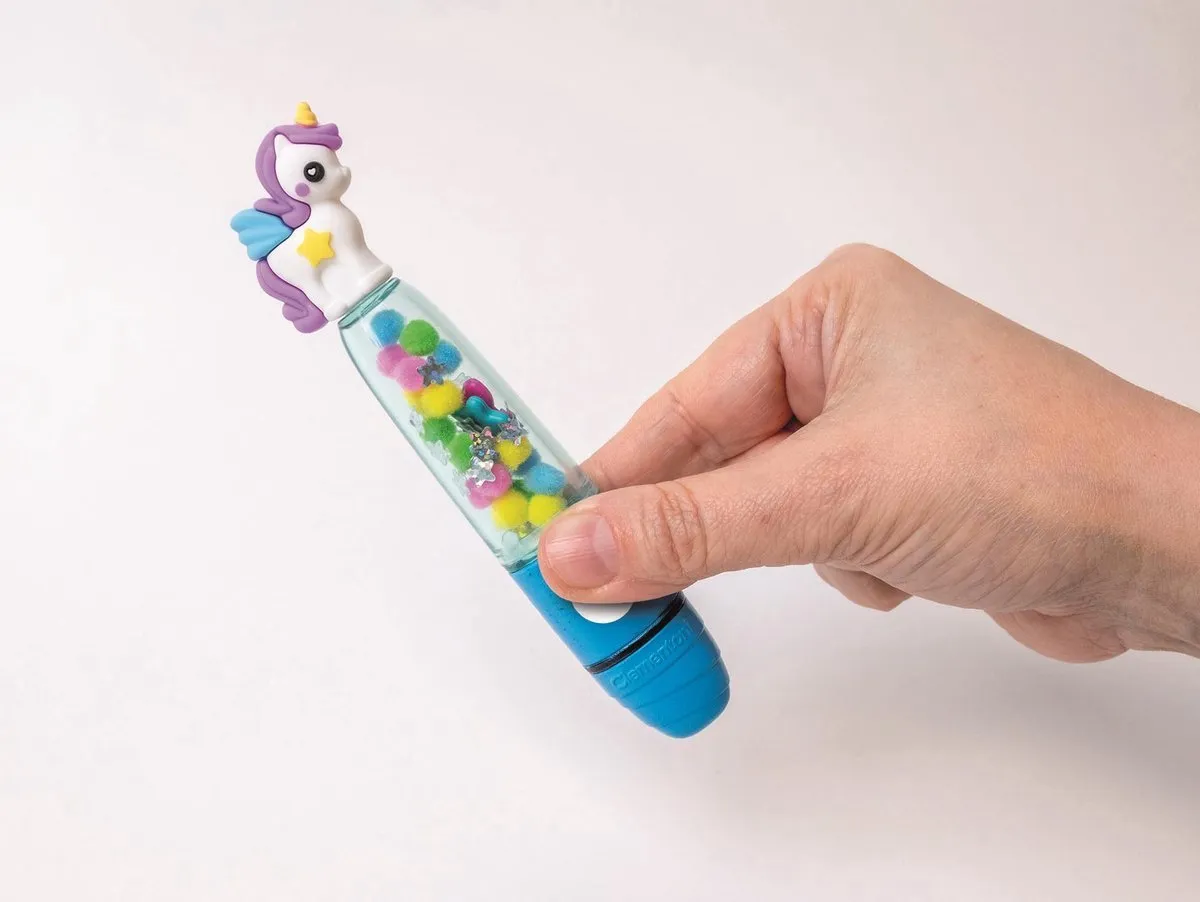 Clementoni iDea Markeerstiften Creatiestudio Trendy Animals - Roze/Blauw