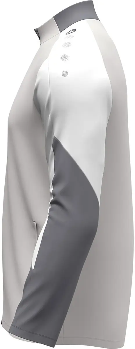 JAKO Dynamic Polyestervest Heren L - Lichtgrijs/Wit