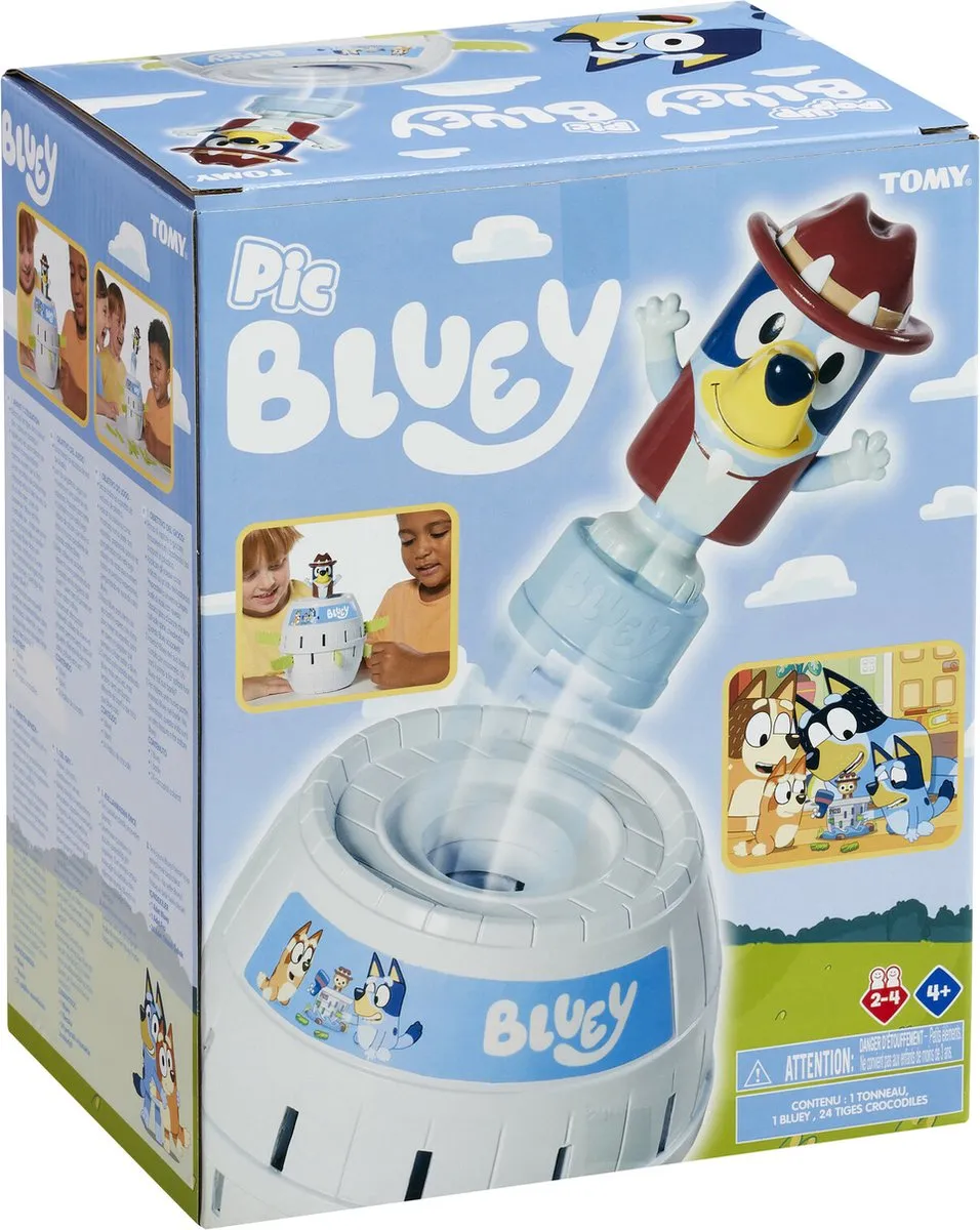 Tomy Pop Up Bluey Kinderspel - Multicolor