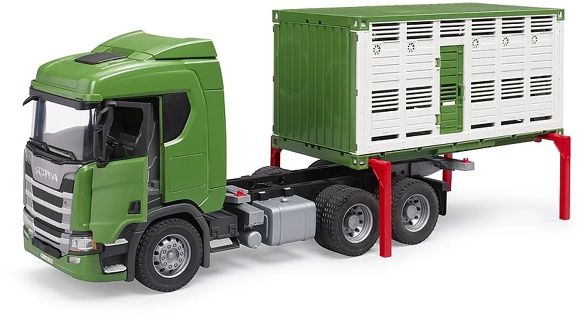 Bruder Scania Super 560R Veetransportwagen Koe - 03548