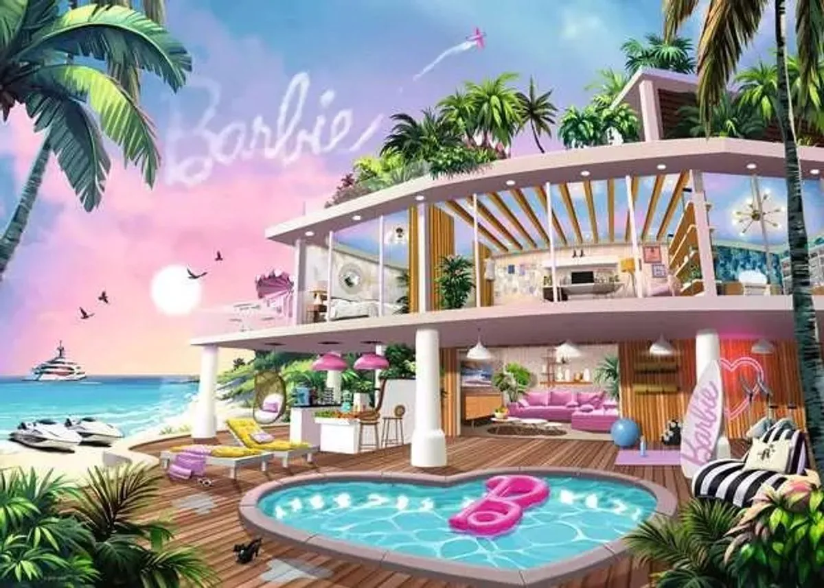 Ravensburger Barbie 1000 Puzzel