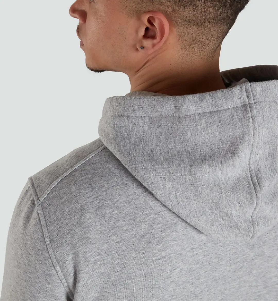 Canterbury Senior Club Hoodie Classic Marl - Lichtgrijs