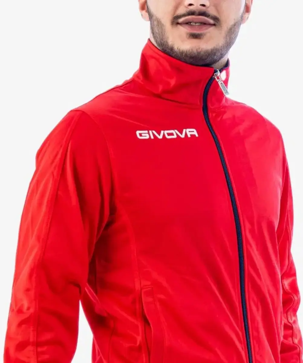 Givova Tuta Torino Sportpak - L - Rood