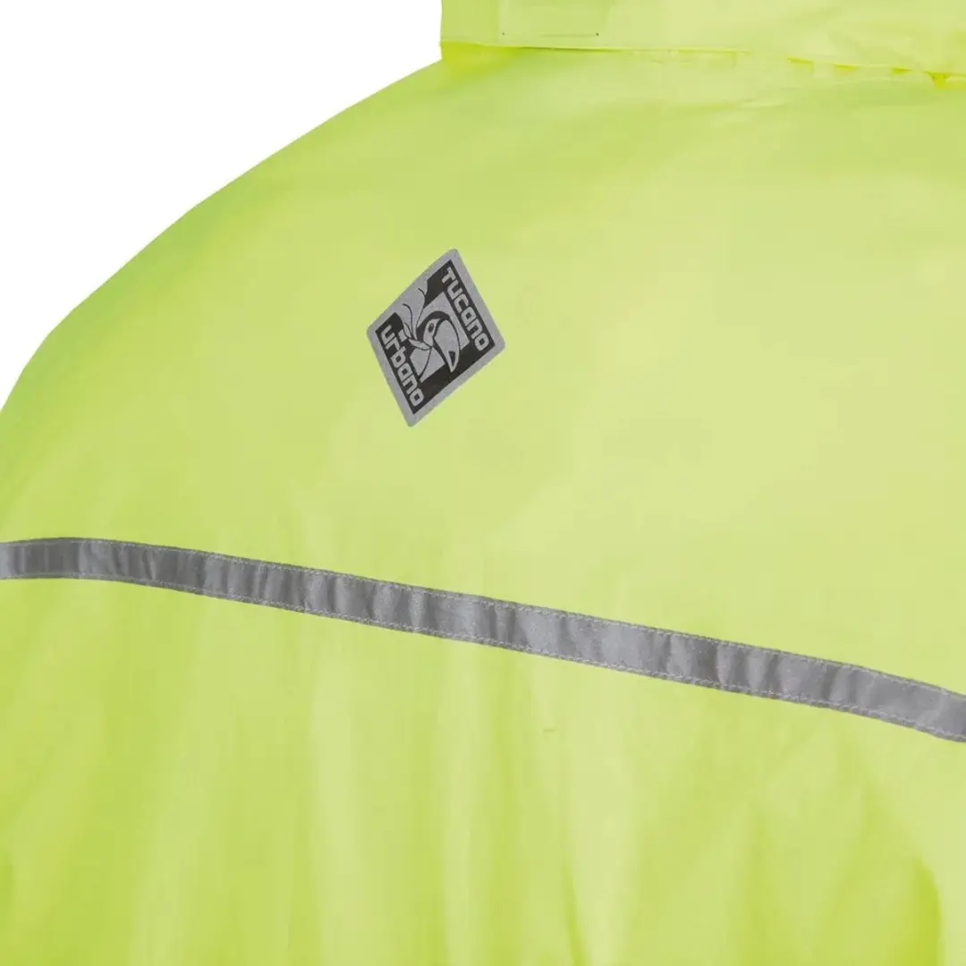 Tucano Urbano Nano Plus Regenjas - M - Fluo Geel