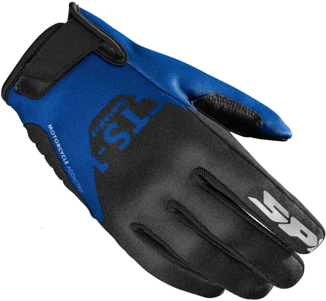 Spidi CTS-1 Black Blue Motorcycle Gloves 2XL