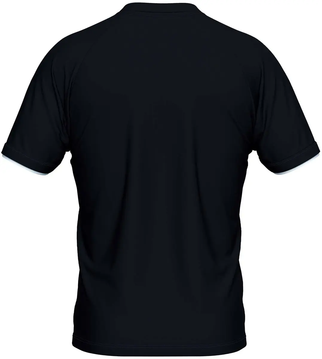 Errea Leonard T-Shirt Korte Mouw - Zwart S