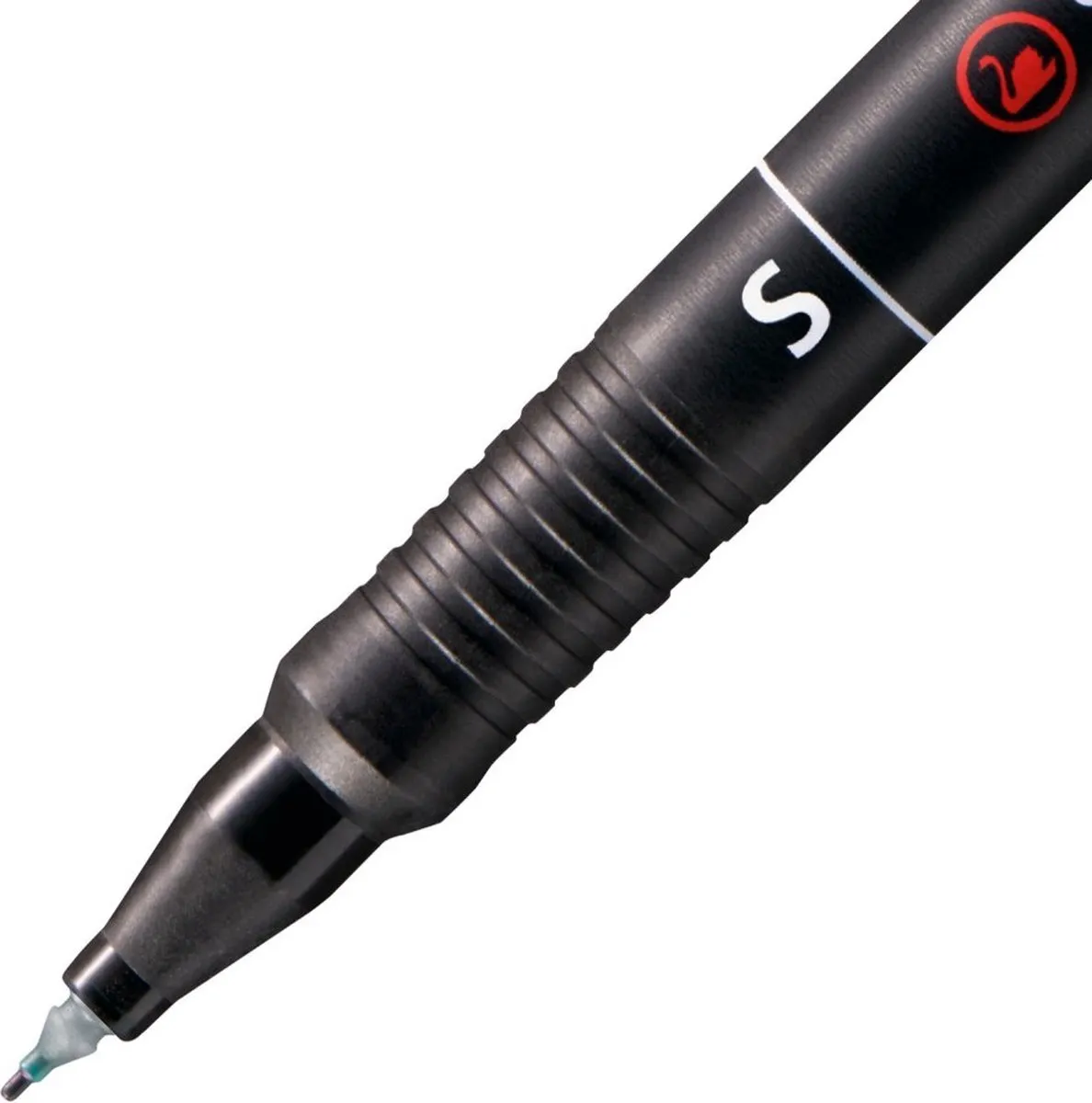 STABILO OHpen Permanent Viltstift 0.4mm Blauw - 10 Stuks