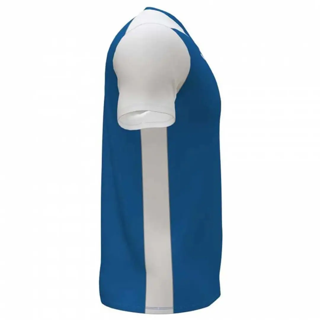 Joma Record II T-shirt - 12-14 jaar - Royal/White - afbeelding 4 van 4