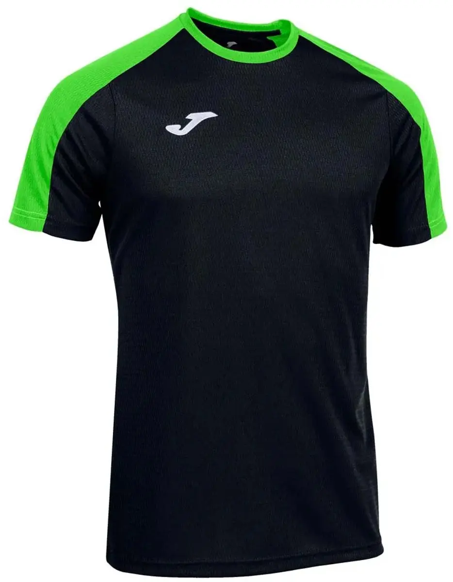 Joma Eco-Championship Shirt Heren - Zwart/Fluo Groen S