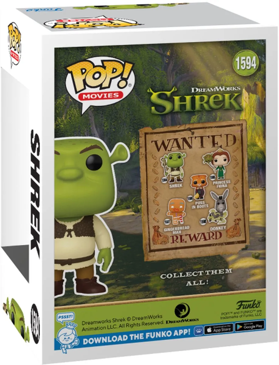 Funko Pop Movies Shrek Shrek met Slang #1594 - Multi