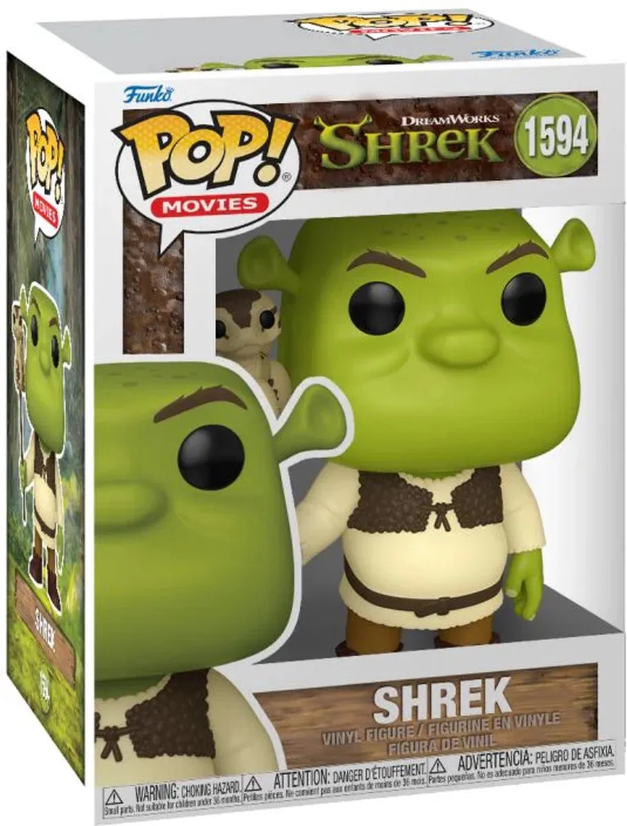 Funko Pop Movies Shrek Shrek met Slang #1594 - Multi - afbeelding 6 van 6