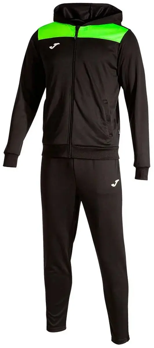 Joma Phoenix II Trainingspak - S - Zwart/Fluo Geel