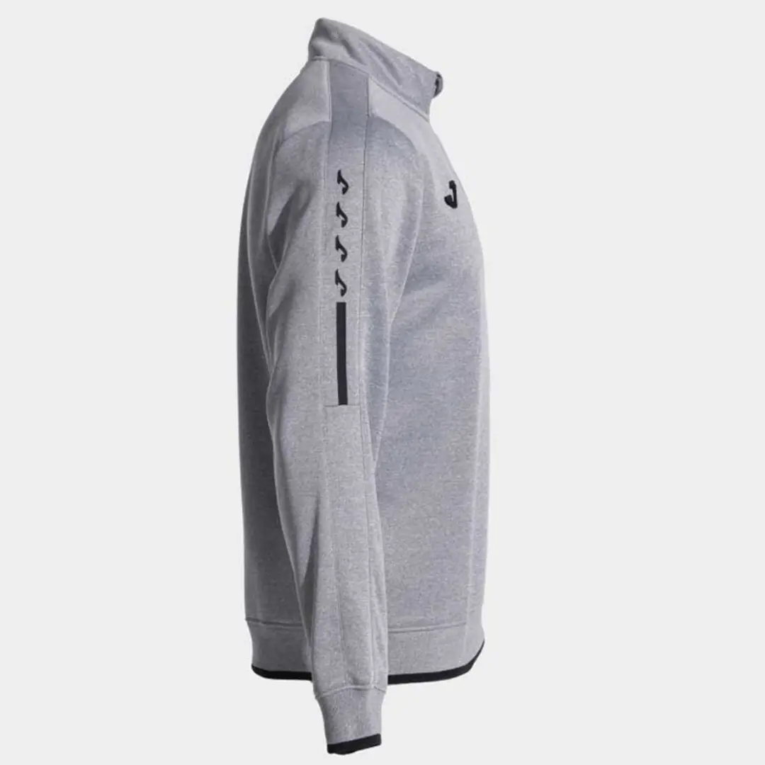 Joma Olimpiada Sweatshirt M - Grijs Melange/Zwart - afbeelding 5 van 6