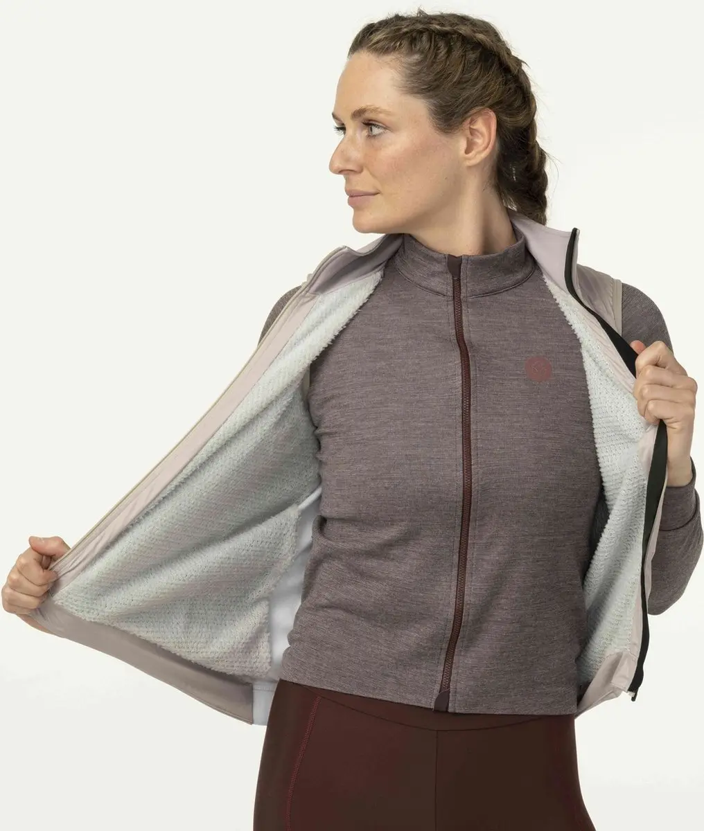 AGU Polartec Alpha Fietsshirt Dames XS - Beige