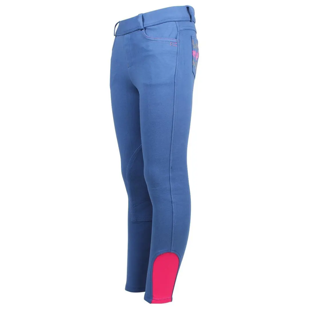 Epplejeck Sweetheart Kids Rijbroek 176 - Blauw