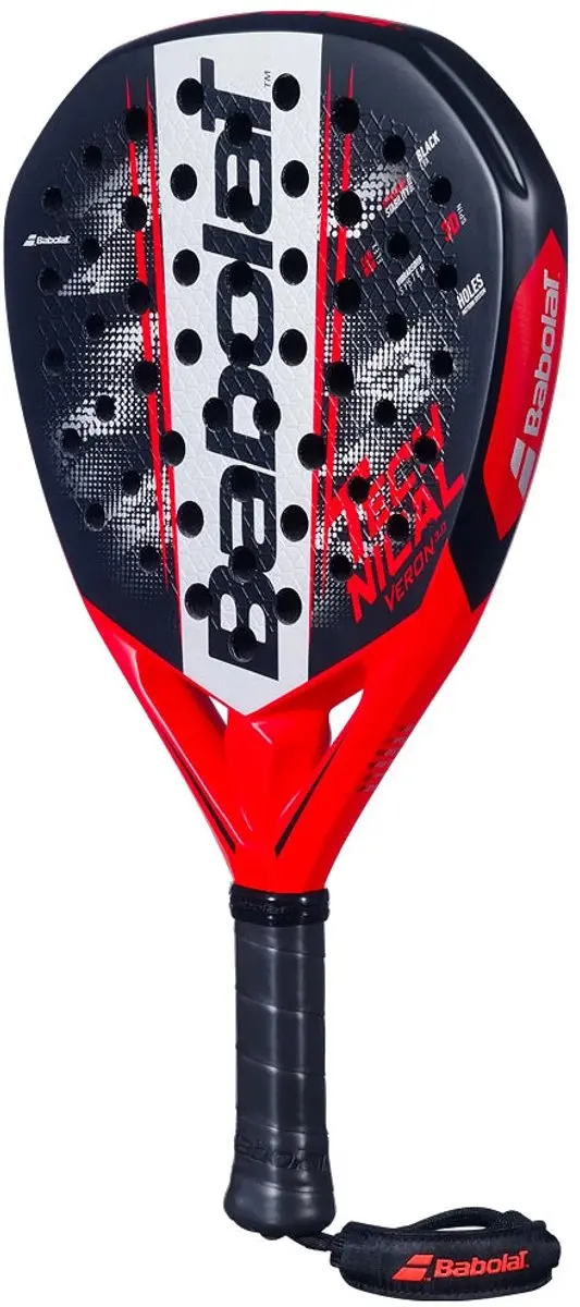 Babolat Technical Veron 3.0 Padelracket - L0 - Rood/Zwart/Wit