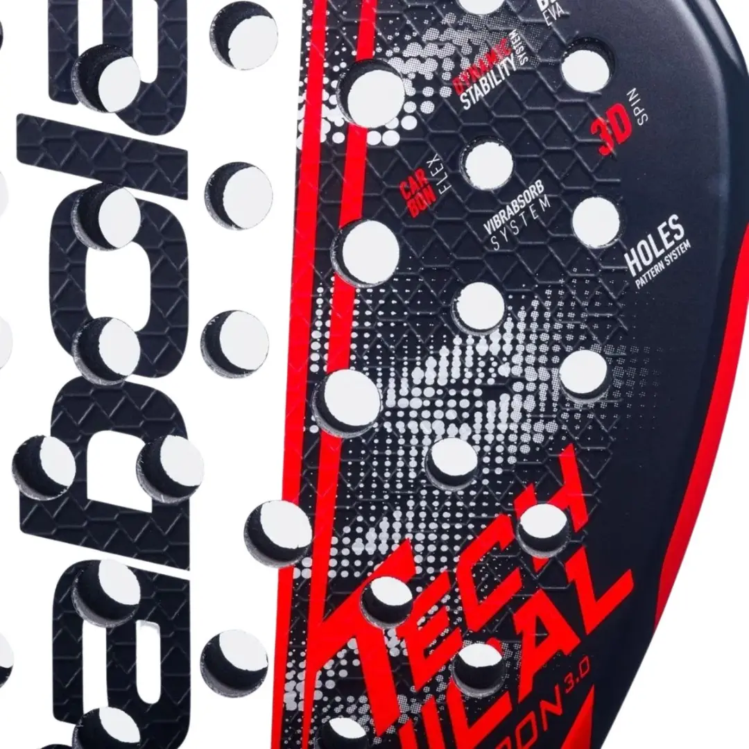 Babolat Technical Veron 3.0 Padelracket - L0 - Rood/Zwart/Wit