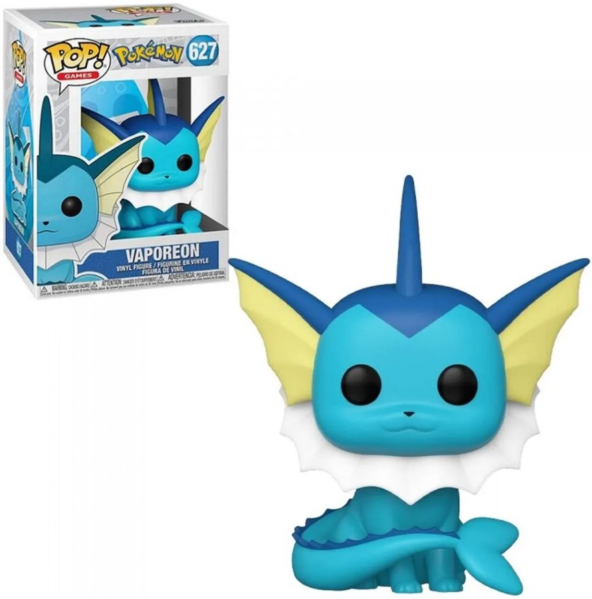 Funko Pop Pokémon Vaporeon #627 - Water-type - Multi - afbeelding 6 van 6