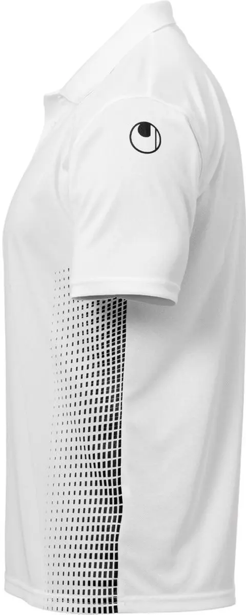 Uhlsport Score Polo Shirt Kind - 152 - Wit/Zwart