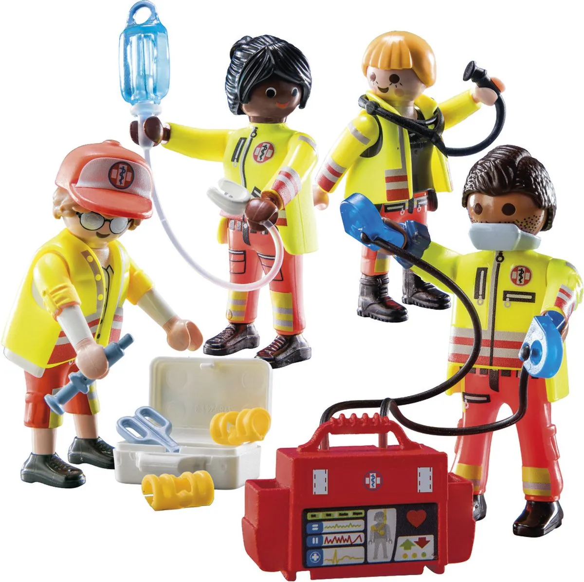 Playmobil City Life Reddingsteam 71244 - Multicolor
