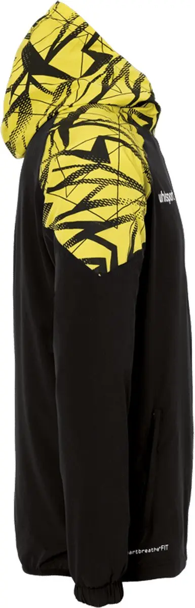 Uhlsport Goal 25 Sweater Kinderen - Maat 128 - Zwart/Limoen