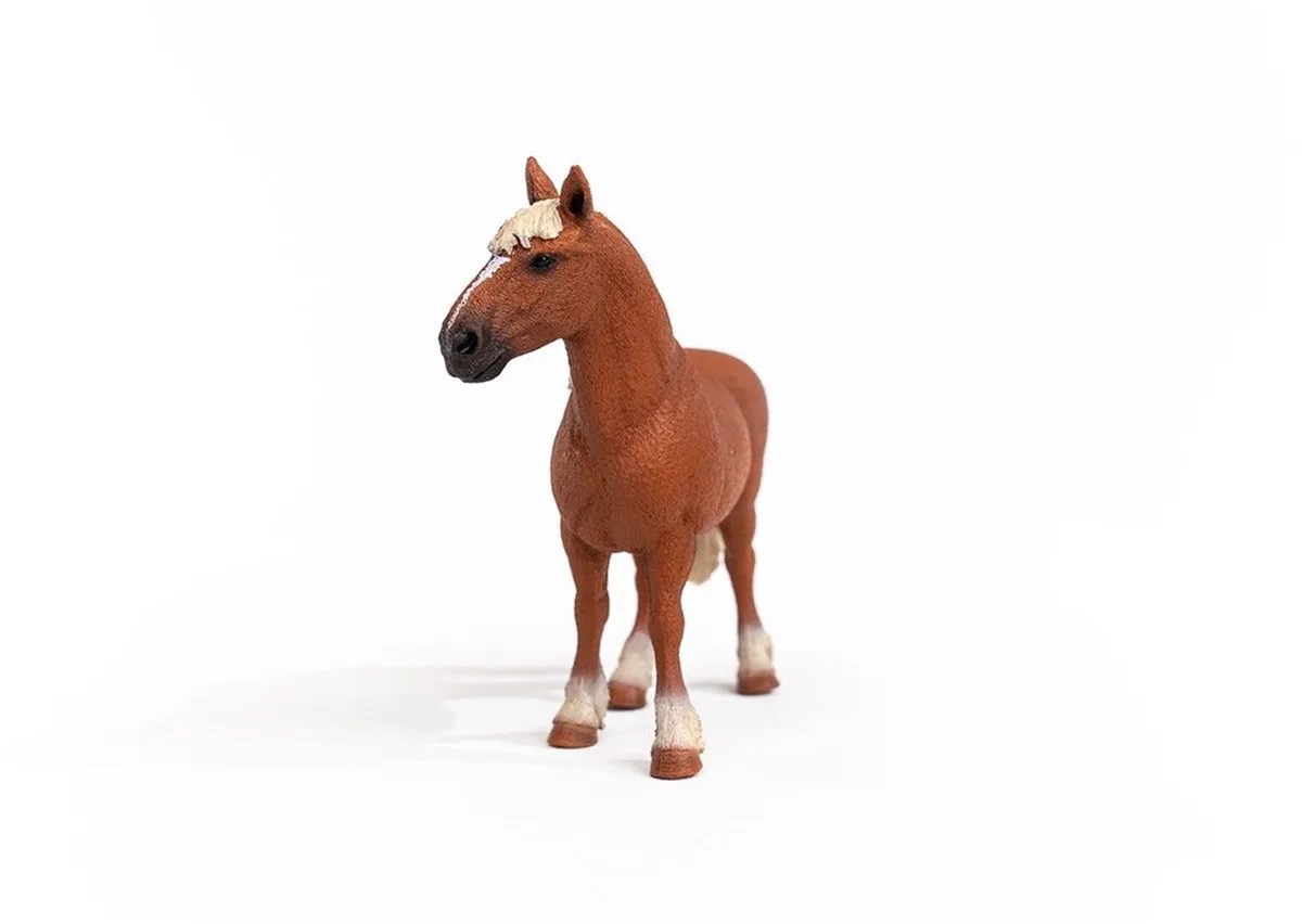 Schleich FARM WORLD Belgische Fokmerrie Speelfiguur 13941 - Bruin