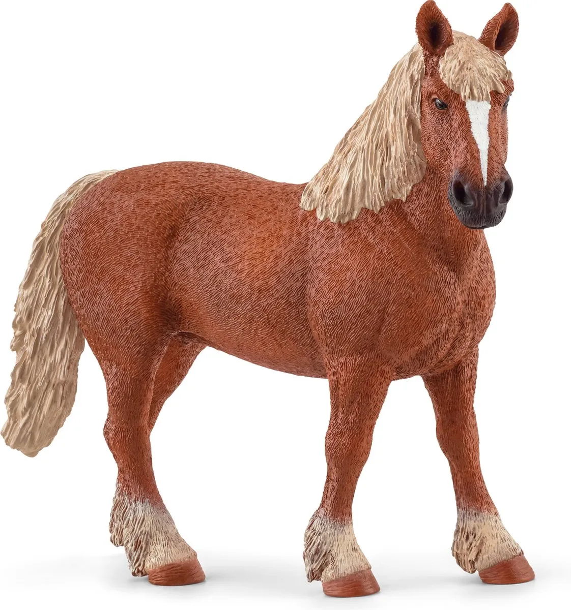 Schleich FARM WORLD Belgische Fokmerrie Speelfiguur 13941 - Bruin