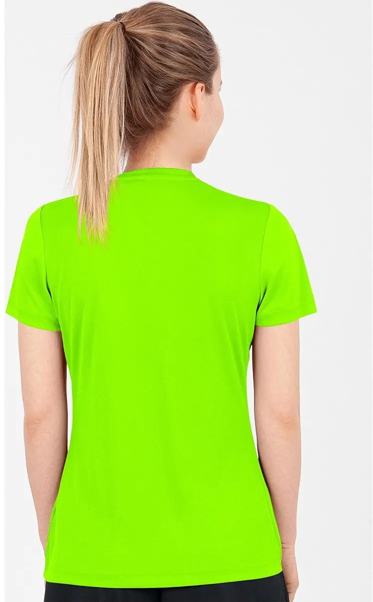 JAKO Team Shirt Dames - Fluogroen Maat 40