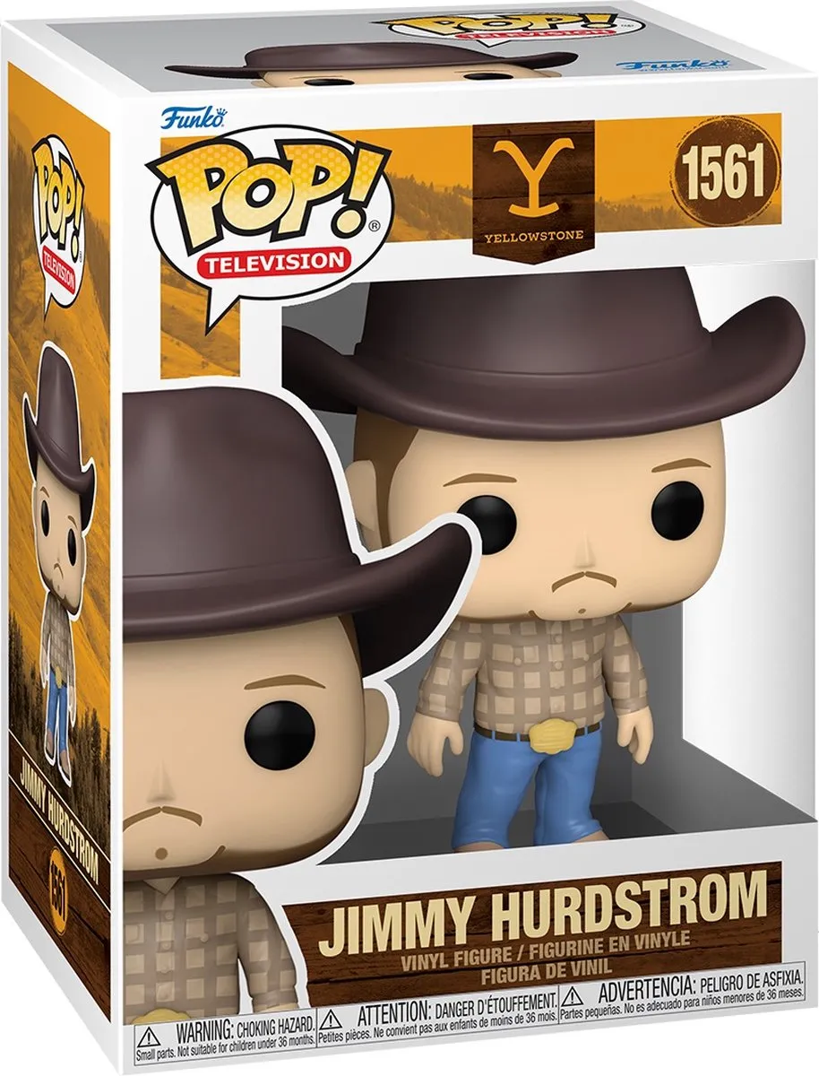 Funko Pop! Yellowstone Jimmy Hurdstrom #1561 - Multicolor