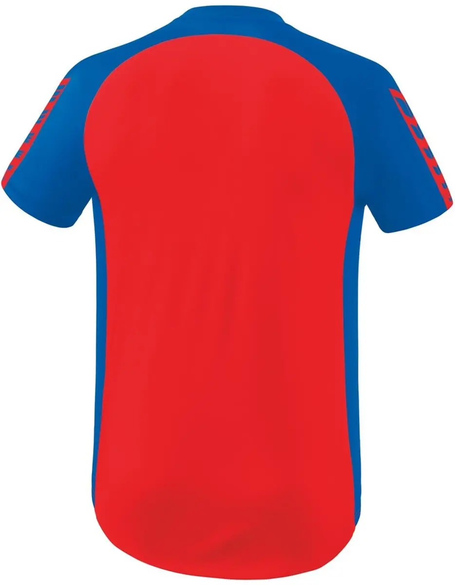 Erima Six Wings Shirt Korte Mouw Kinderen 128 - Rood