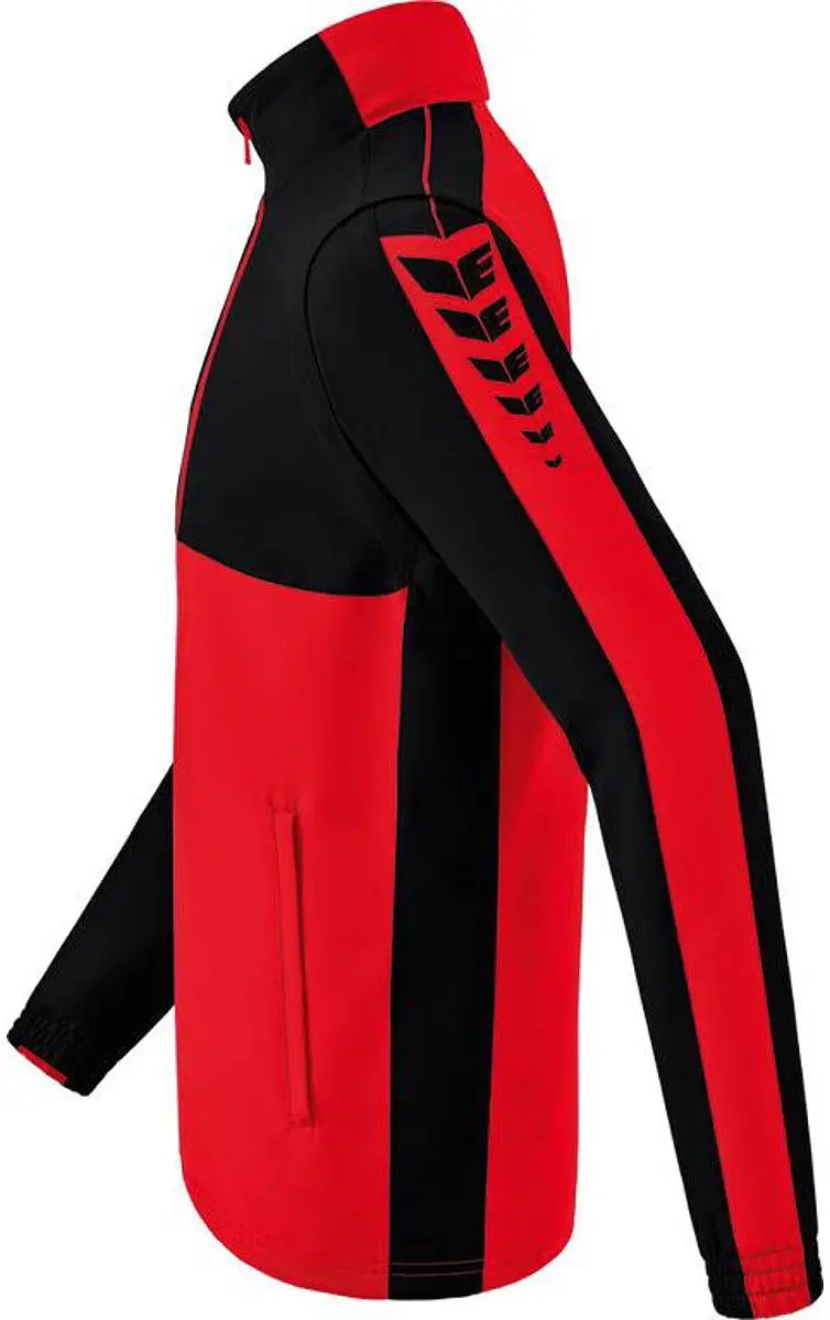 Erima Six Wings Jack Heren - XL - Zwart/Rood