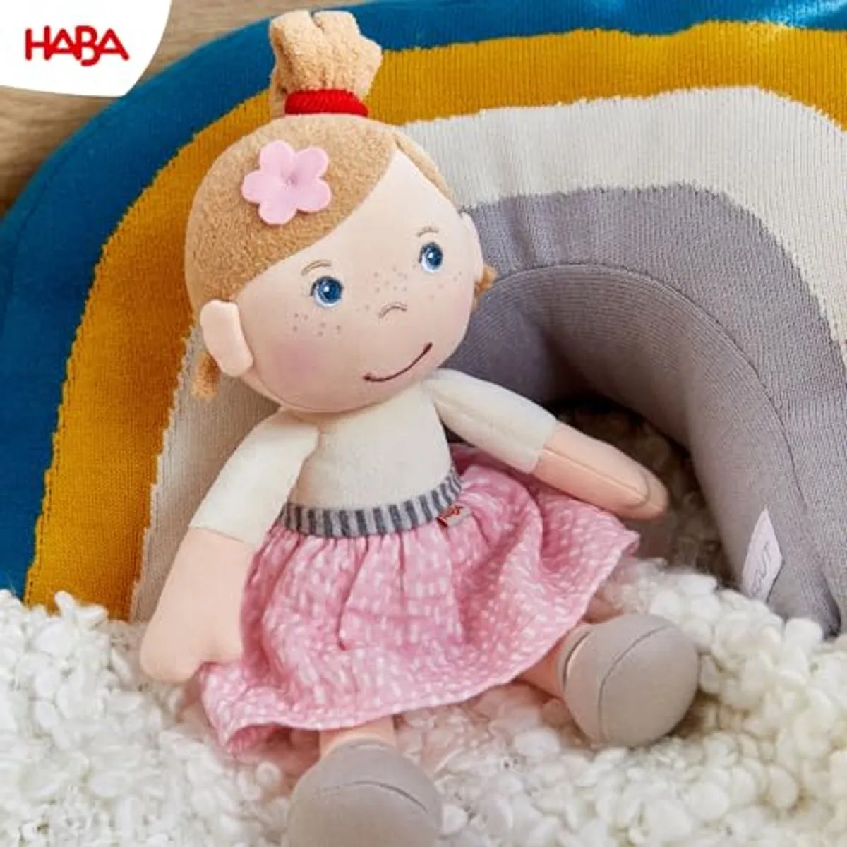 Haba Lara Knuffelpop 25cm - Multi