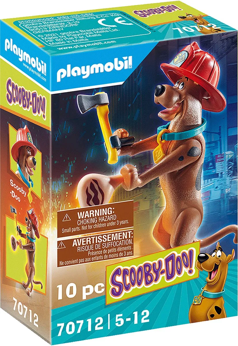 Playmobil Scooby-Doo! Brandweerman Verzamelfiguur 70712
