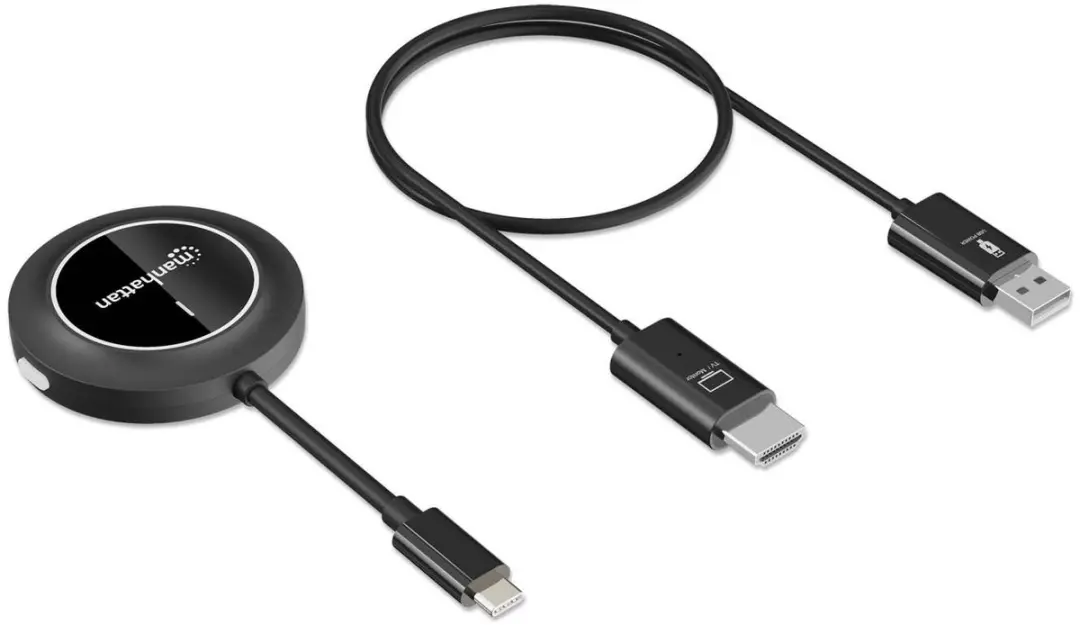 Manhattan Draadloze HDMI-set 30m - 1920x1080 - Zwart