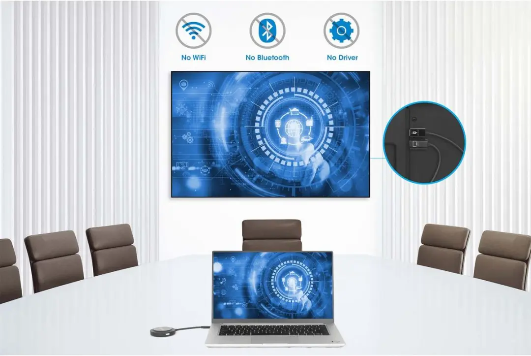 Manhattan Draadloze HDMI-set 30m - 1920x1080 - Zwart
