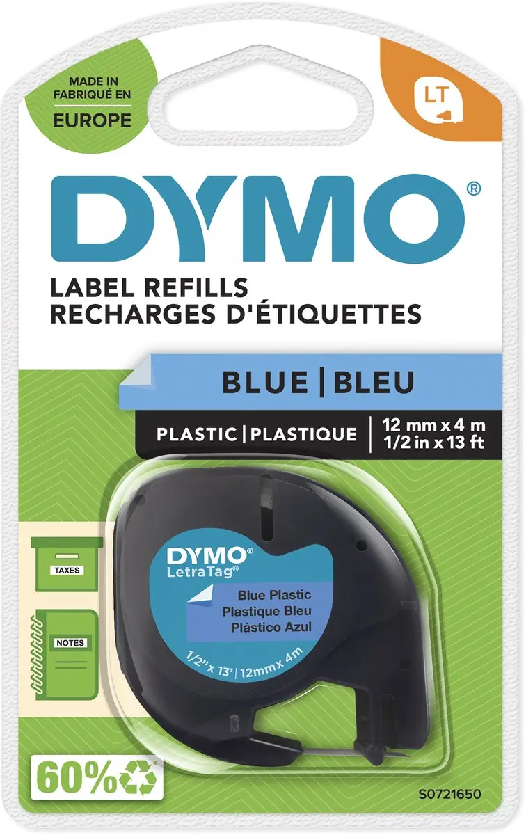 DYMO LetraTag S0721650 Zelfklevende Labels