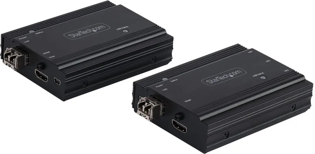 Startech SV565FXHD4KU KVM Verlenger Glasvezel - HDMI/USB - Zwart - afbeelding 2 van 6