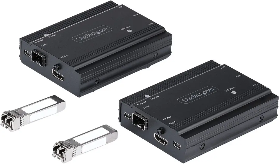 Startech SV565FXHD4KU KVM Verlenger Glasvezel - HDMI/USB - Zwart - afbeelding 4 van 6