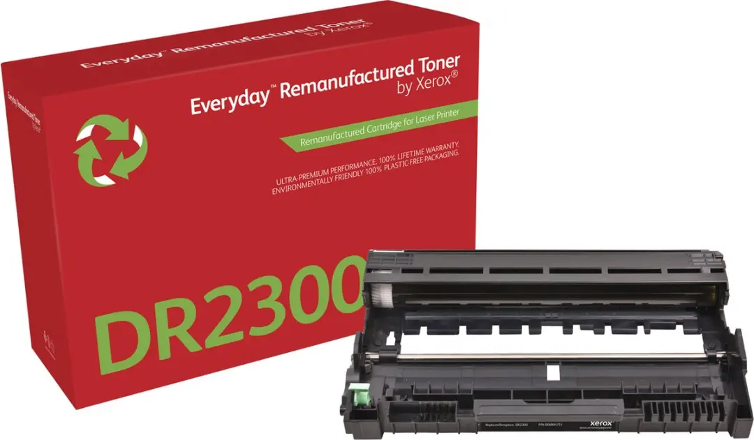 Xerox Everyday™ Mono Remanufactured Drum van compatible met Brother (DR2300),