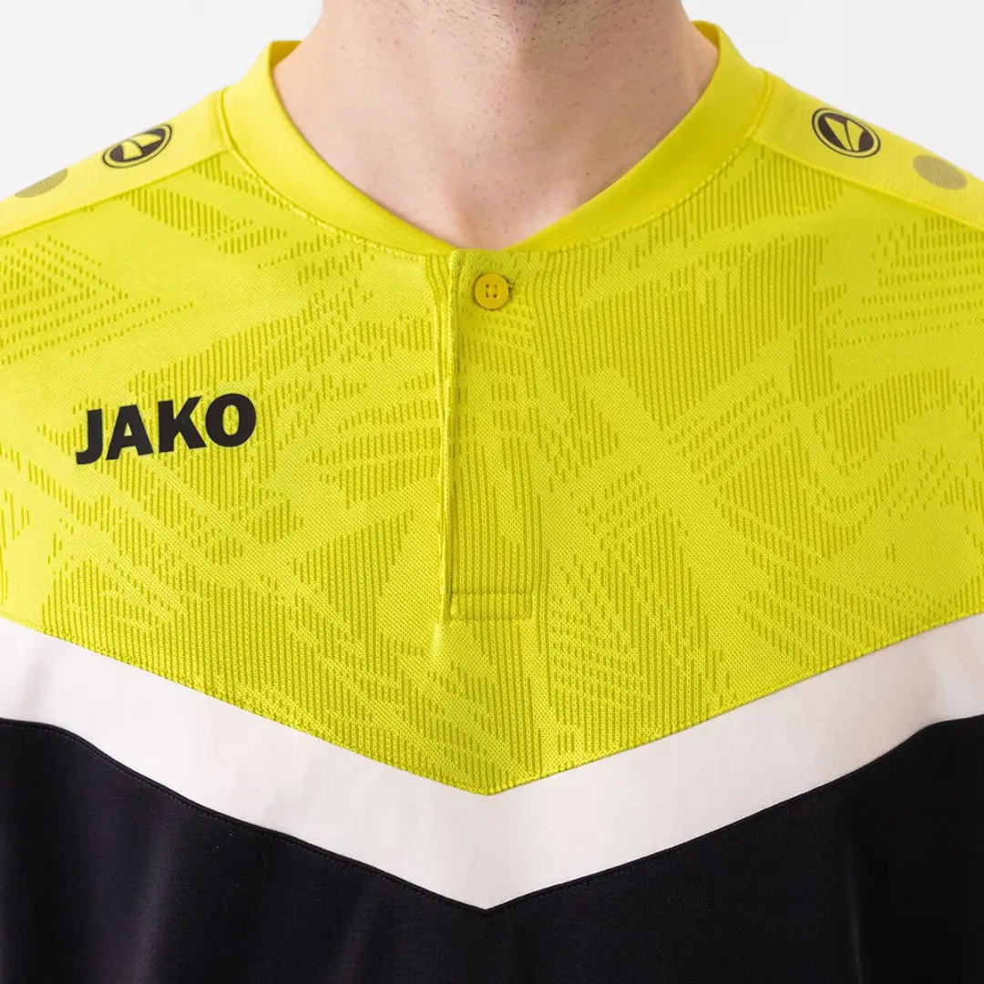 JAKO Iconic Polo Heren - Zwart L
