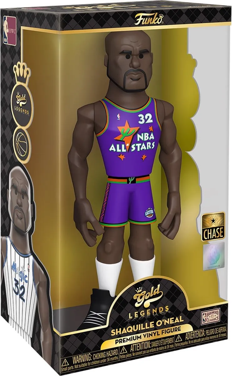 Funko Gold Legends NBA Magic Shaquille O'Neal 12" Premium Vinyl Figure - 61157